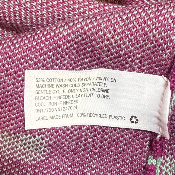 Future Collective Purple‎ Green Tropical Print Cropped Tank Top 4X Womens Cruise - Picture 6 of 7